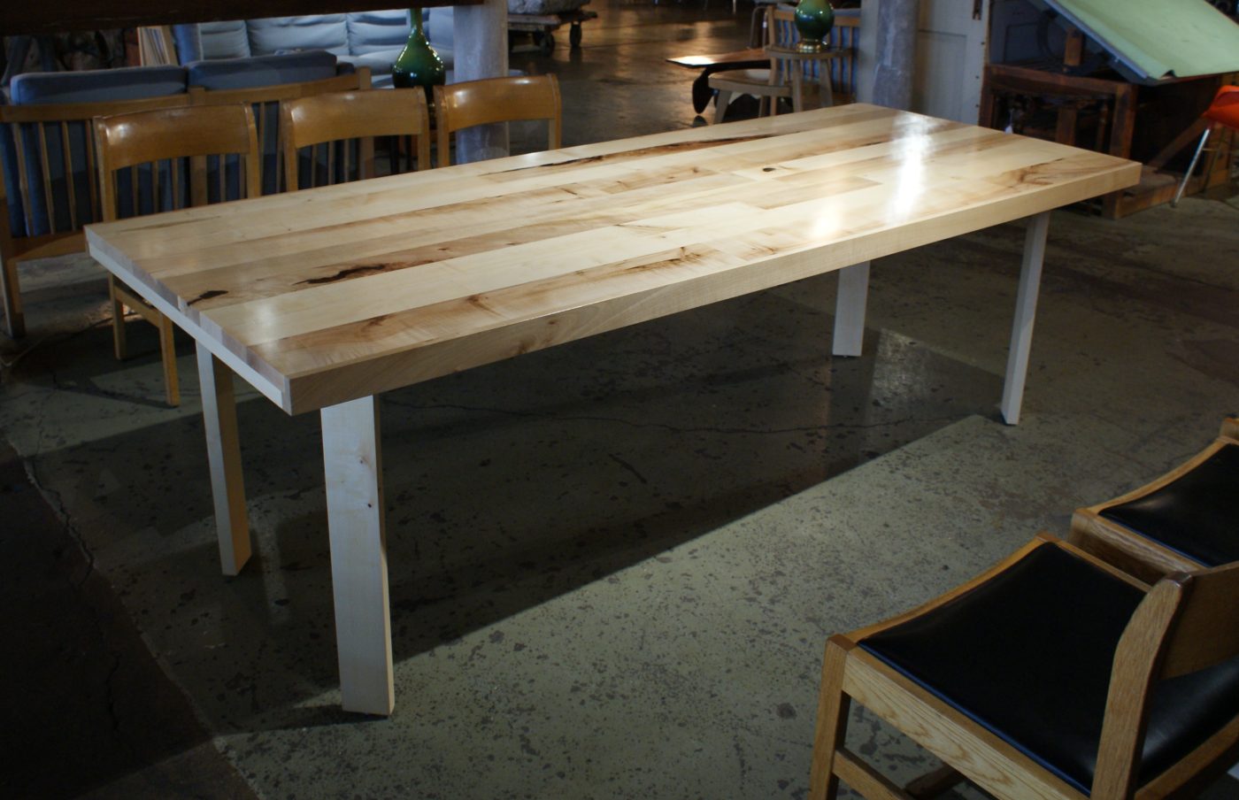 Custom Maple Reclaimed Table