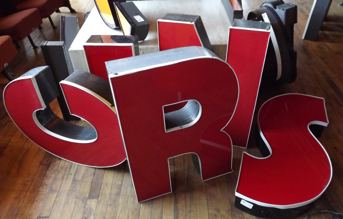 Assorted Red Letters