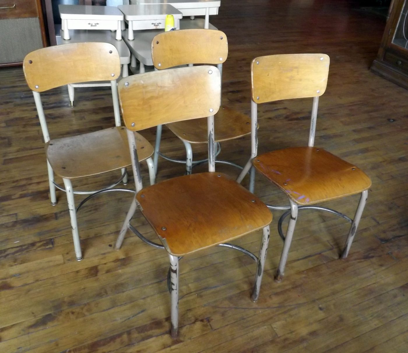 Vintage School Chair