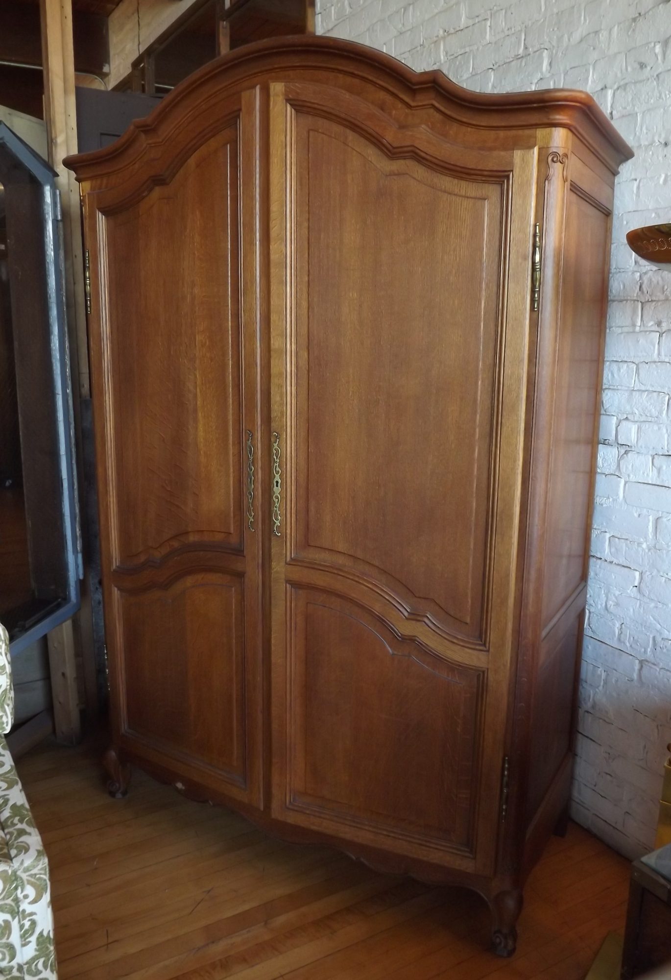 Antique 2 Door Fench Country Armoire