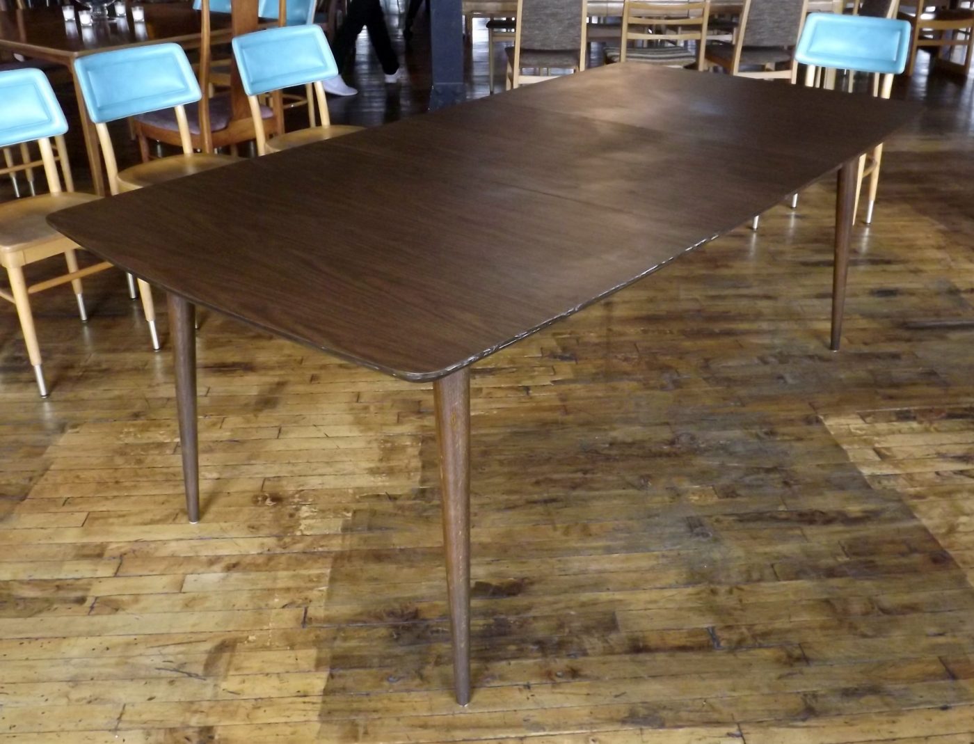 MCM Laminate Dining Table w 2 Leaves