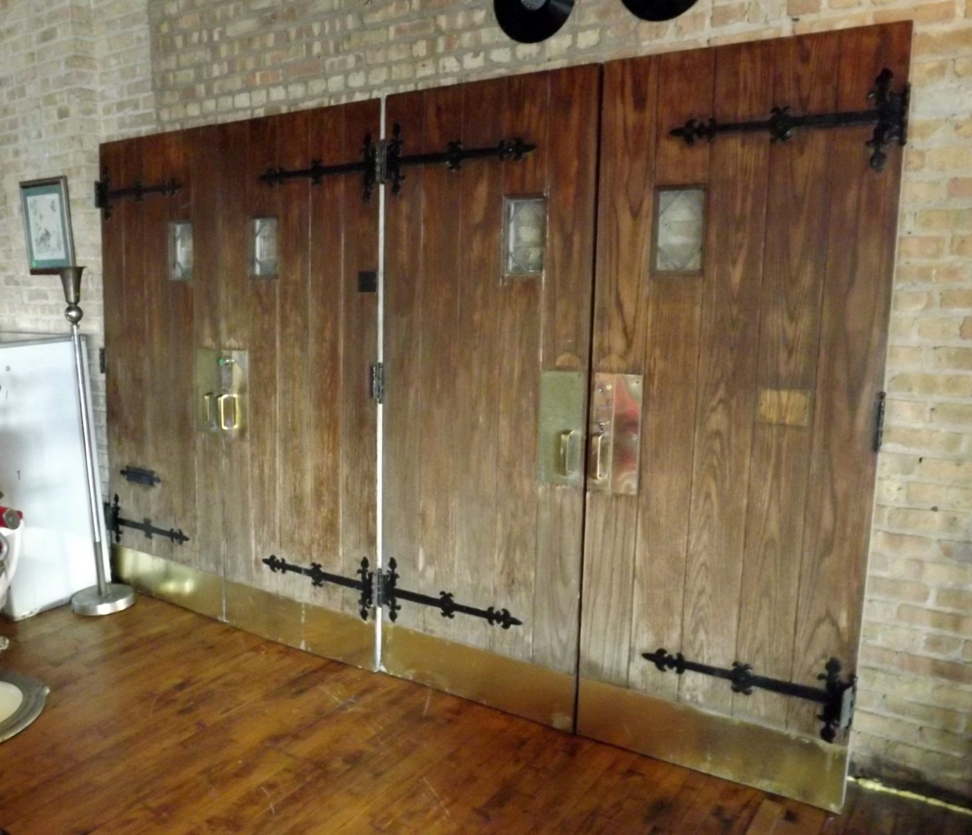 Door from Nelson Funeral Home ca. 1920