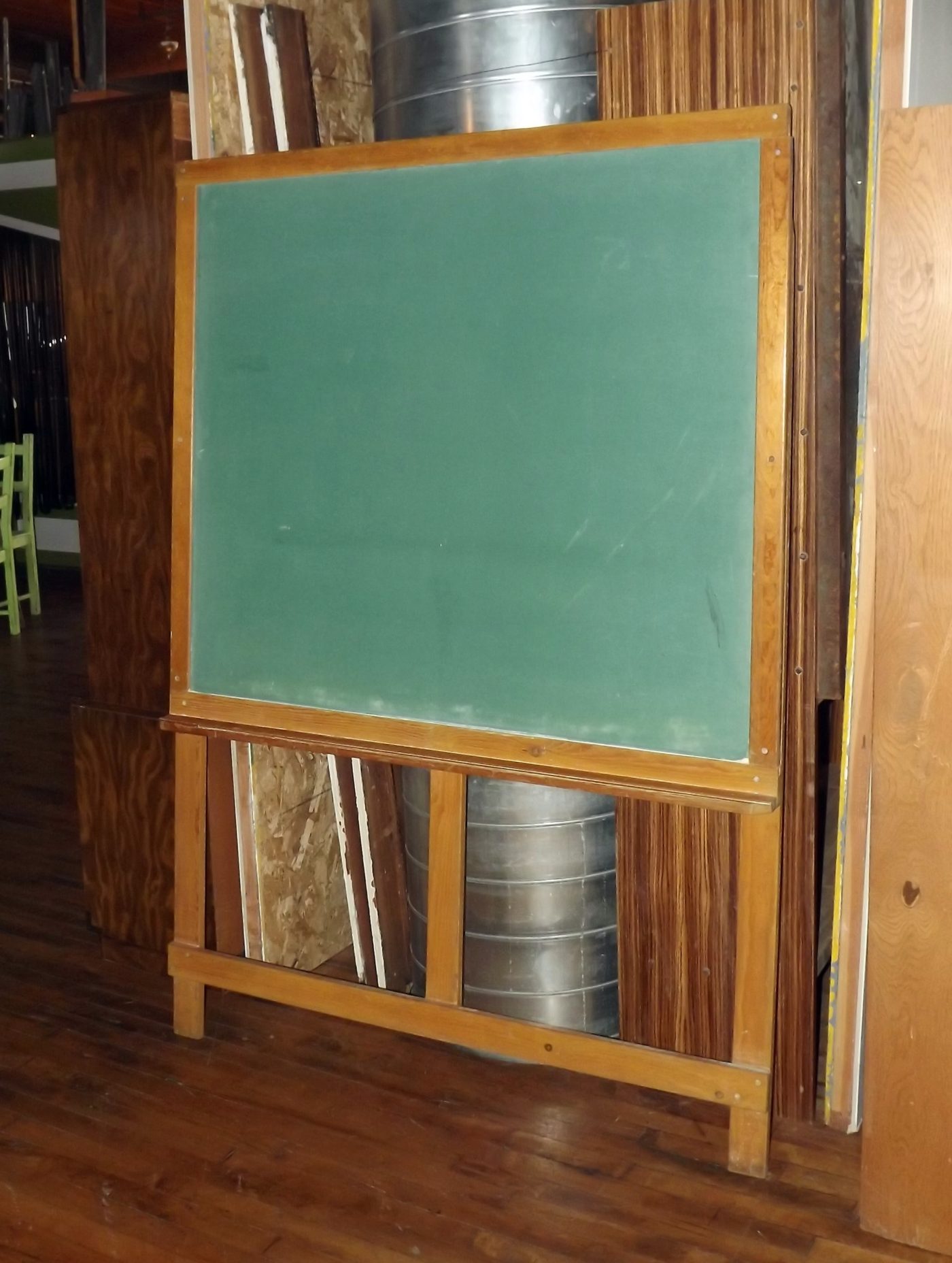 Square Chalkboard in Standing Frame