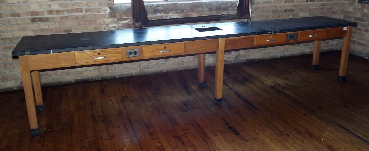 Slate Top Lab Table