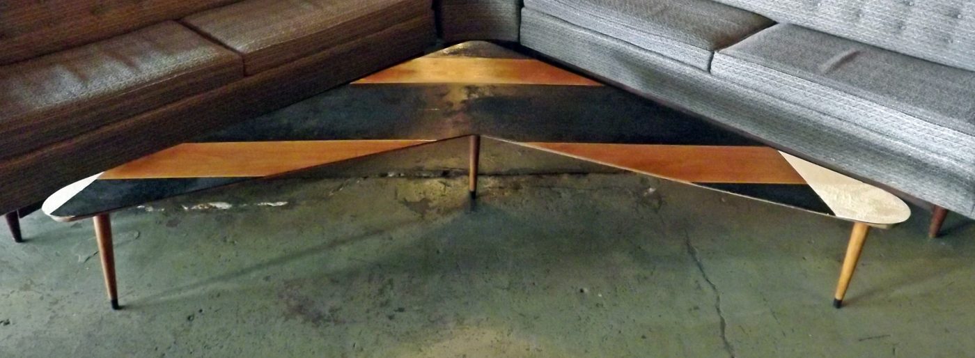 Custom Boomerang Coffee Table