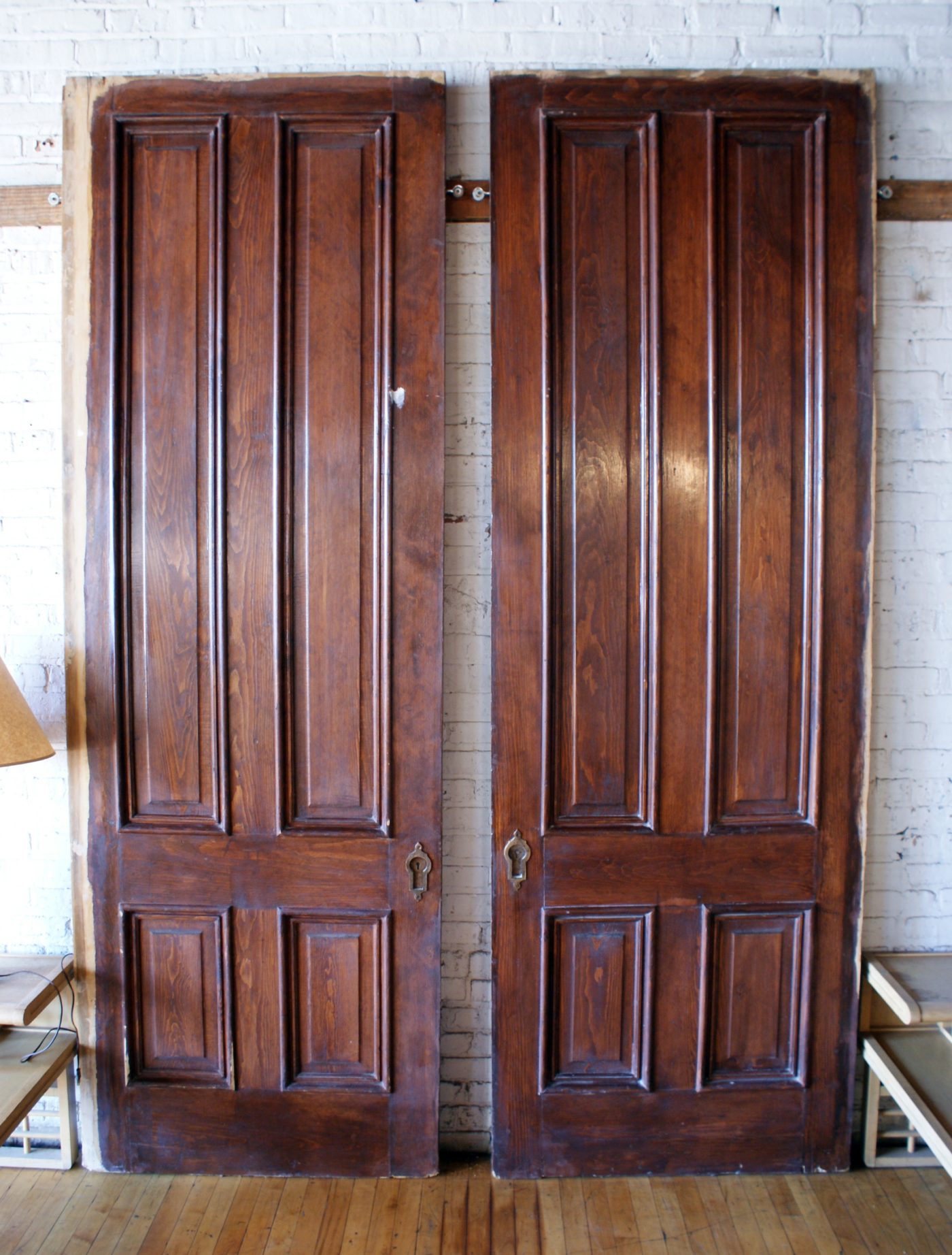 PAIR 4 Panel Pocket Doors