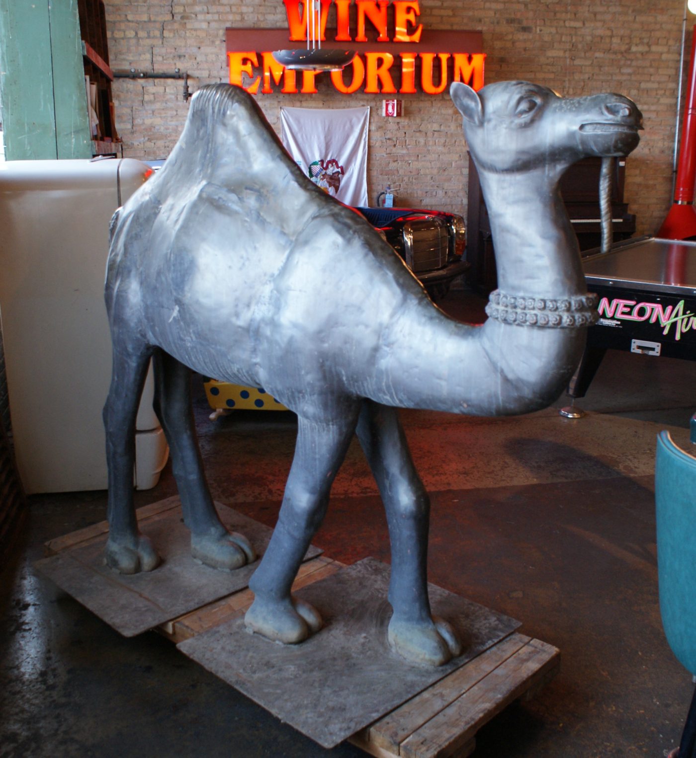 Steel Camel Statue