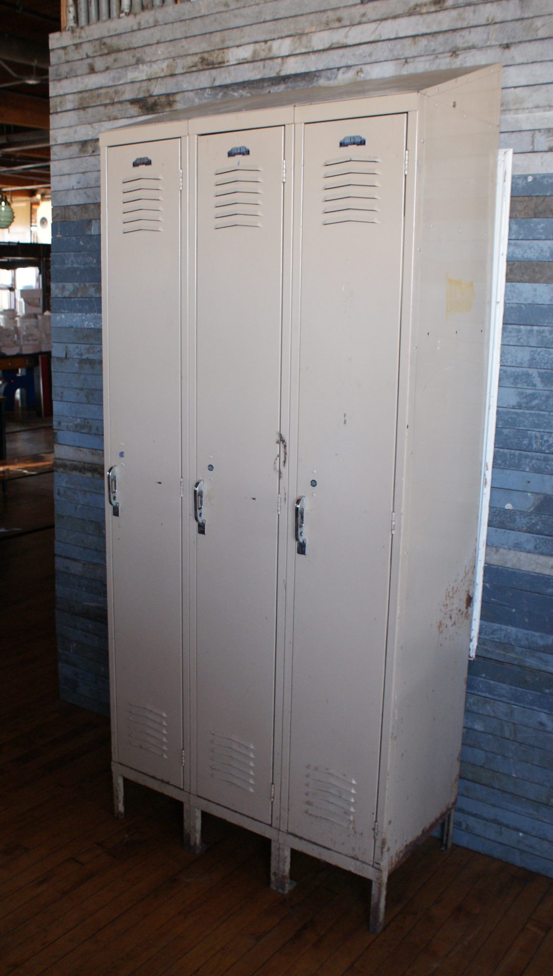 Set of 3 Lockers from Interior Steel