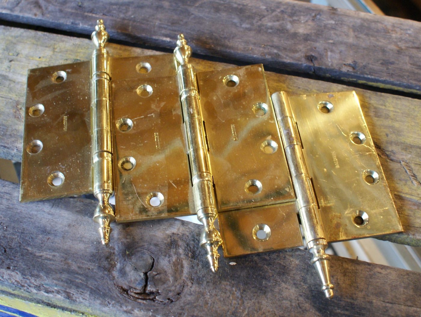 Plain Brass Hinge