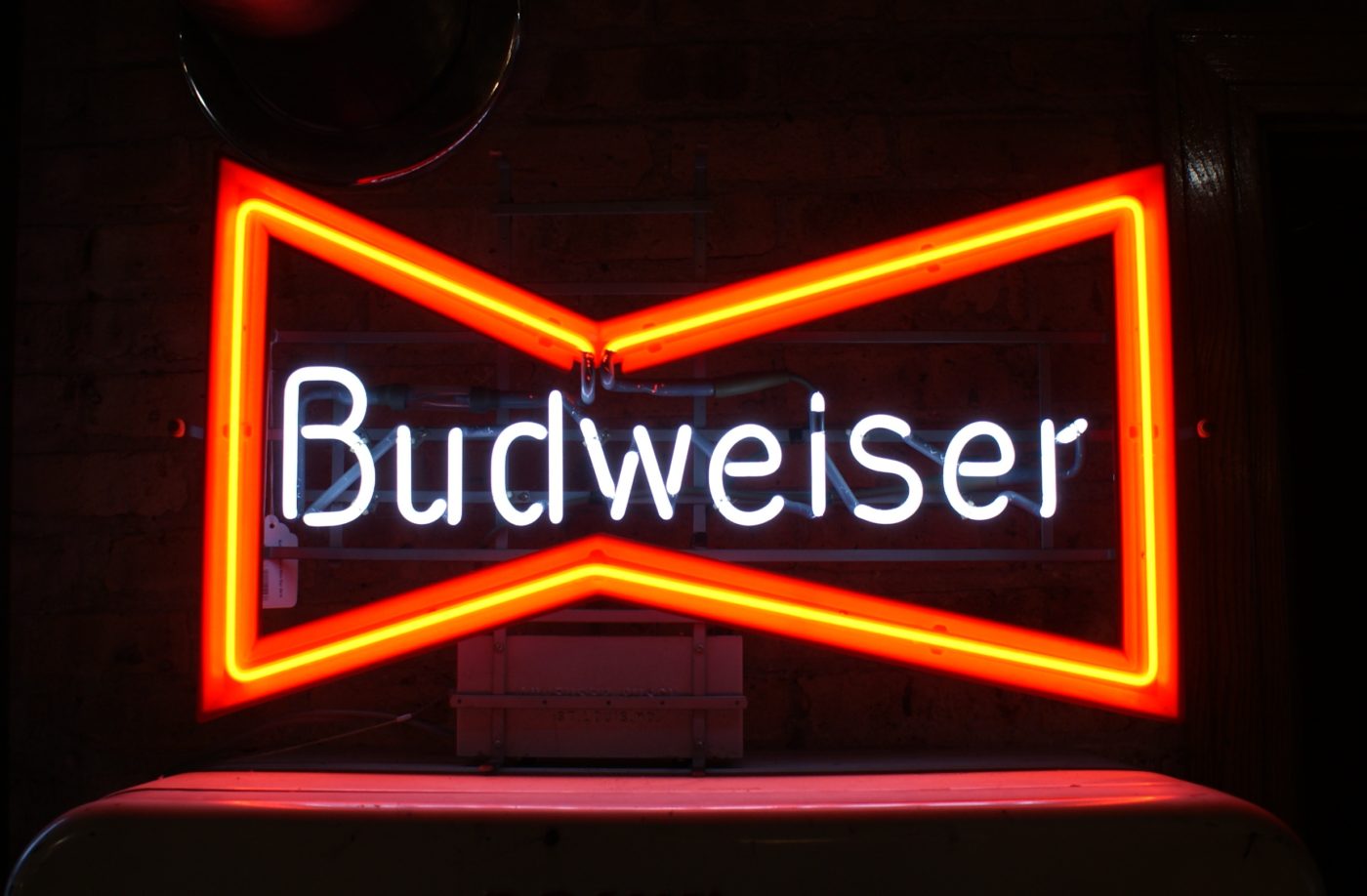 Budweiser Bowtie Neon Sign