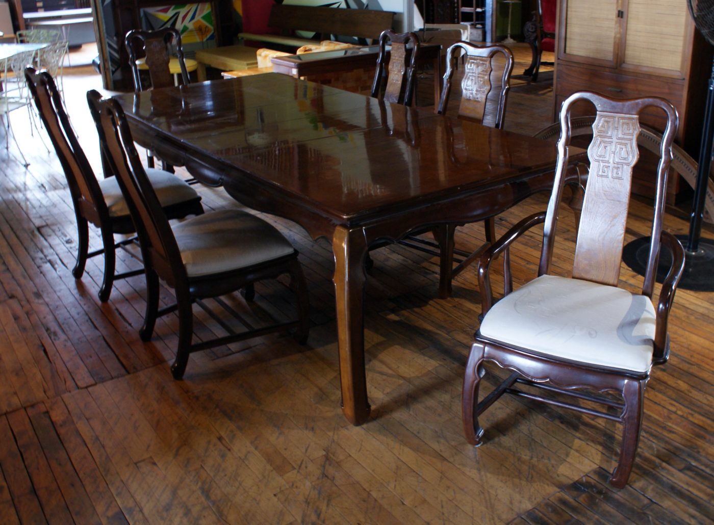 Asian Influence Dining Table