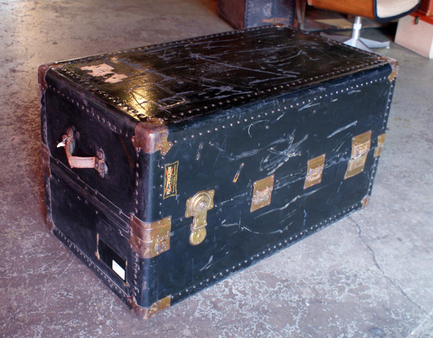 Large Steamer Trunk