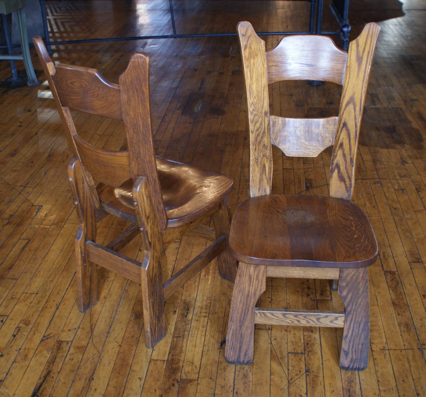 Oak Pub Chair from Belgium