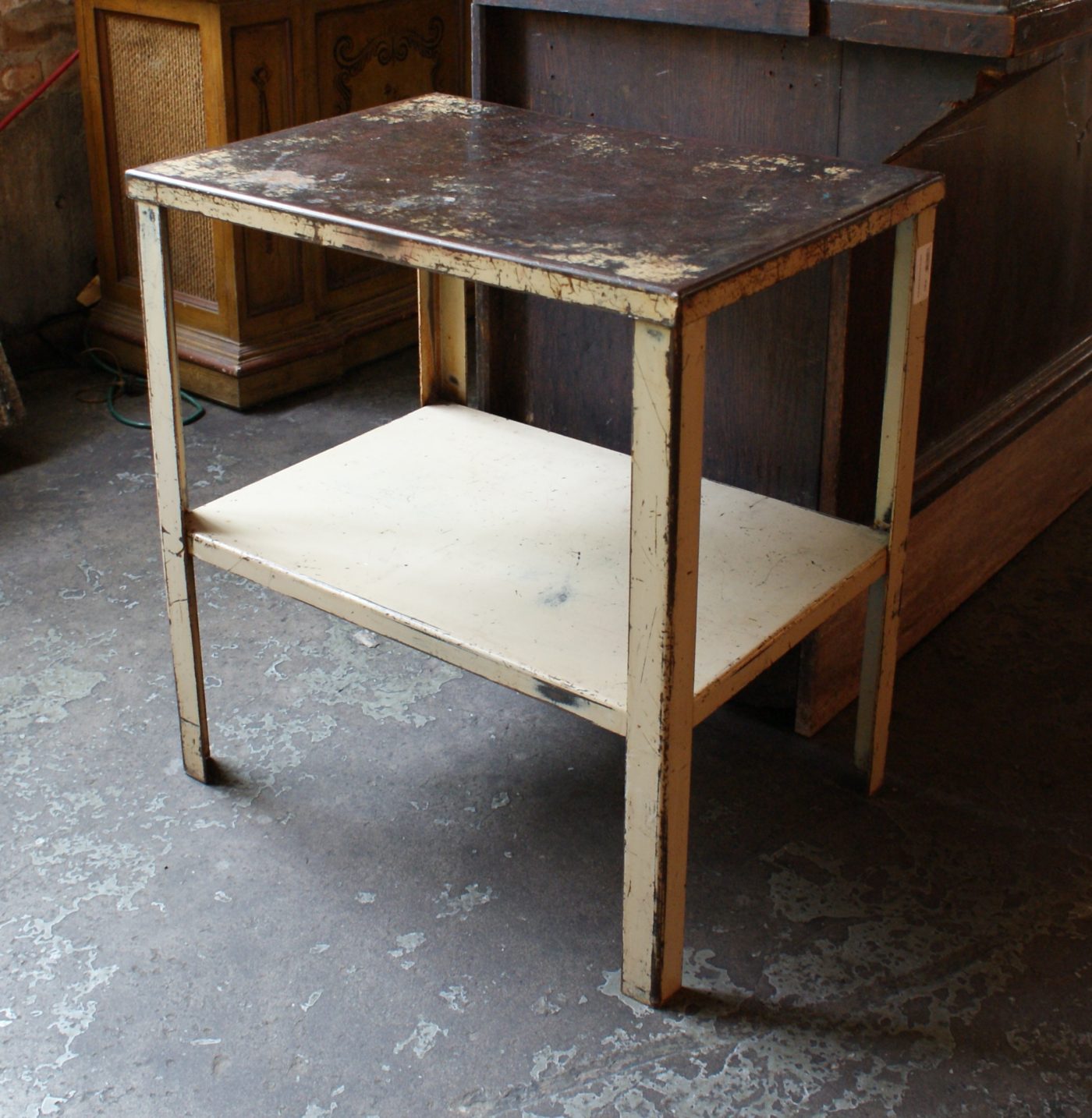 Small Heavy Steel Table