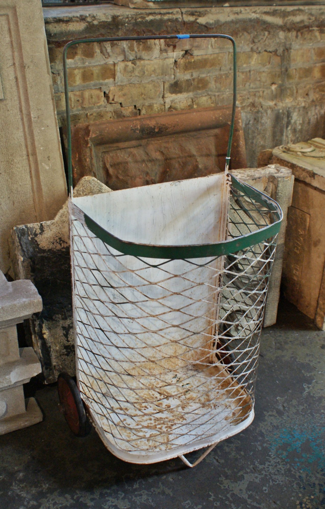 Vintage Rolling Basket