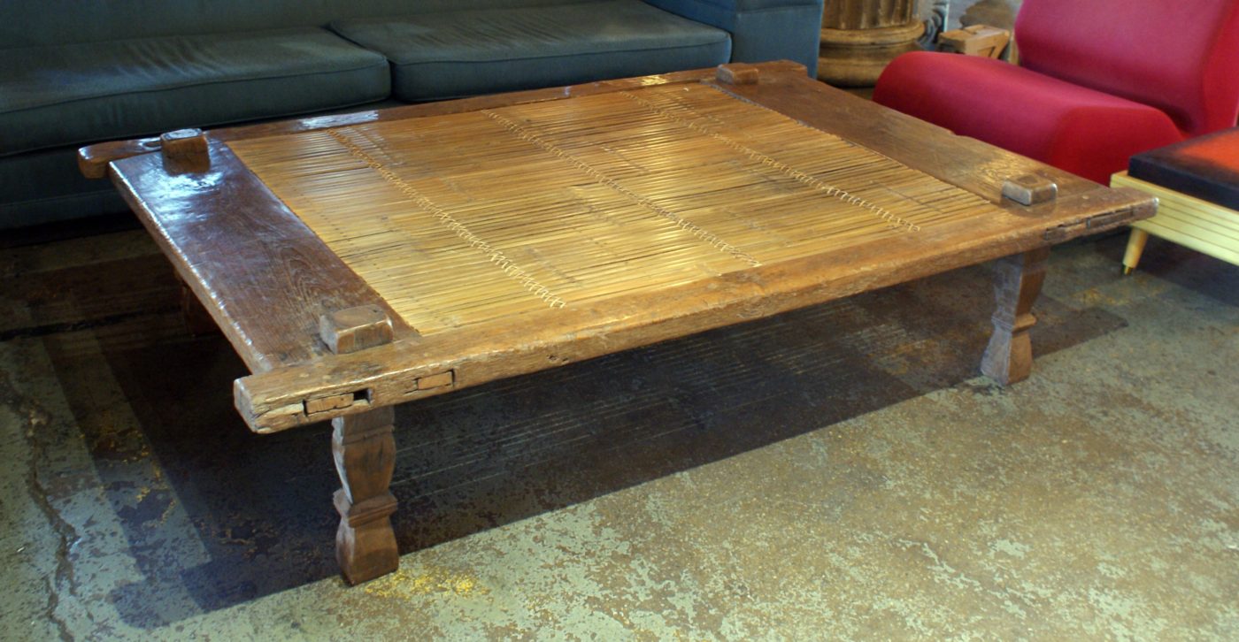 Antique Asian Cot Coffee Table