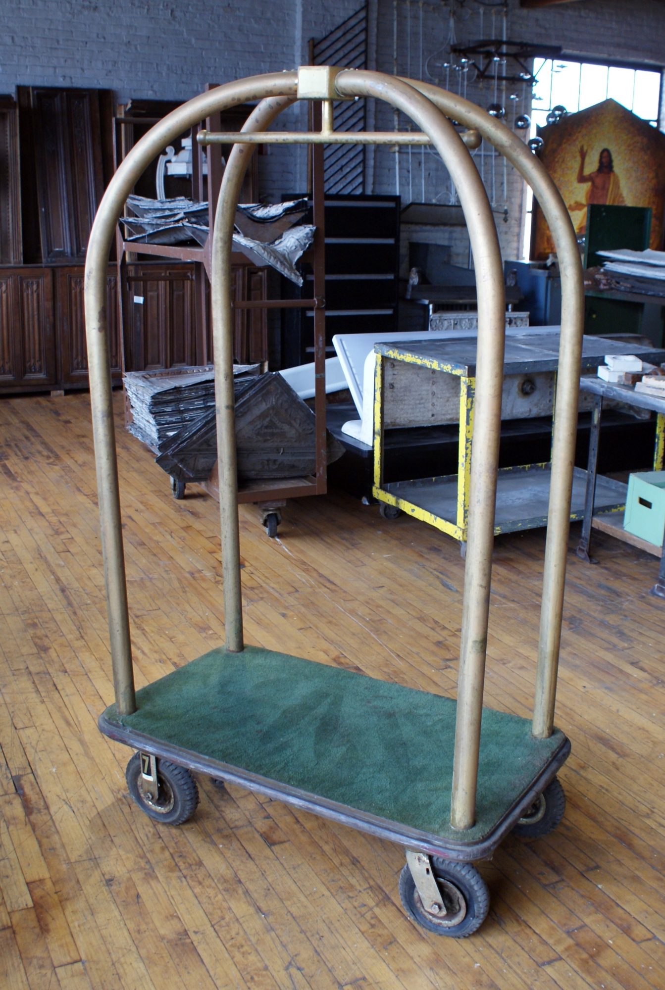 Brass Hotel Trolly