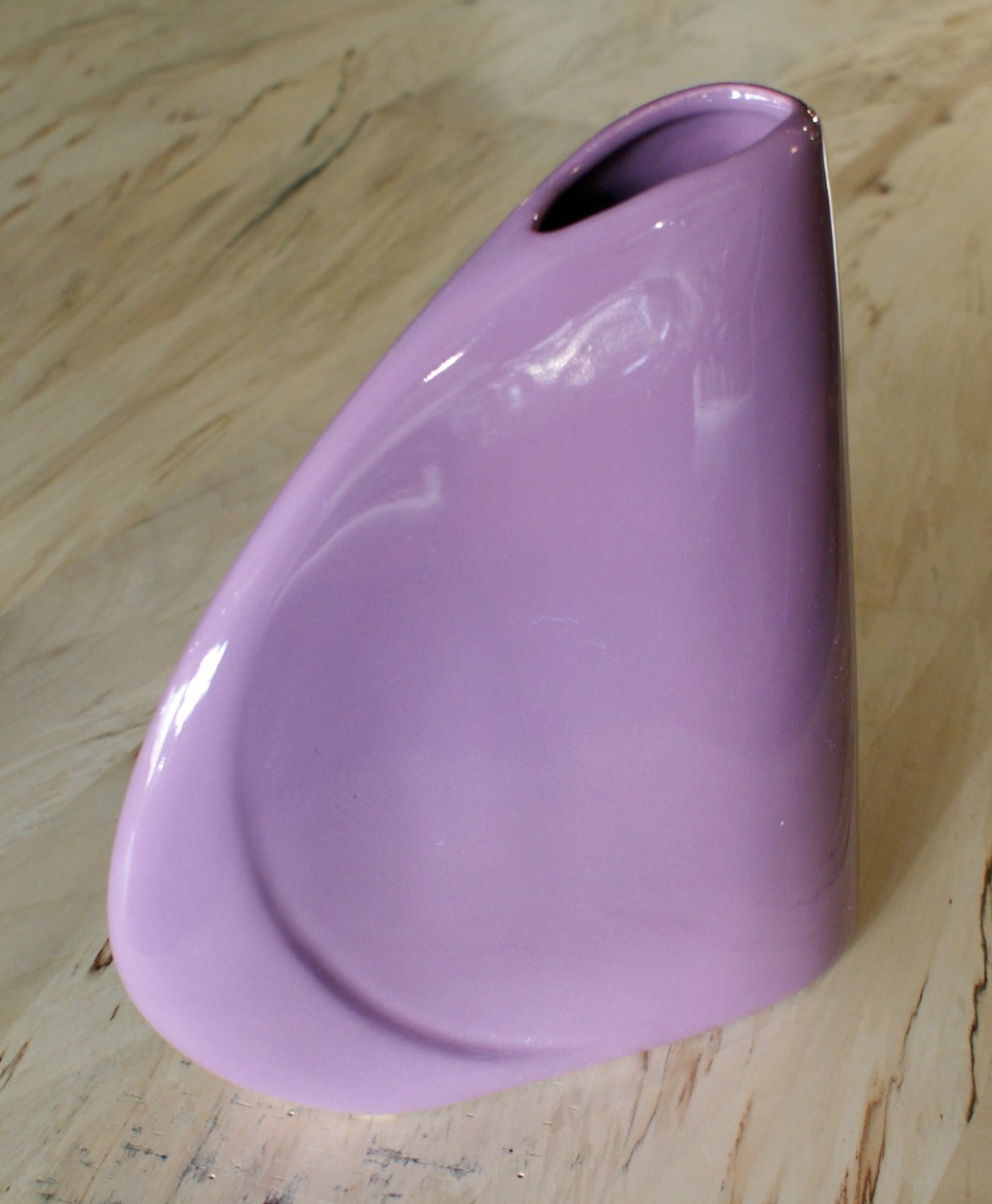 Mauve Haeger Vase