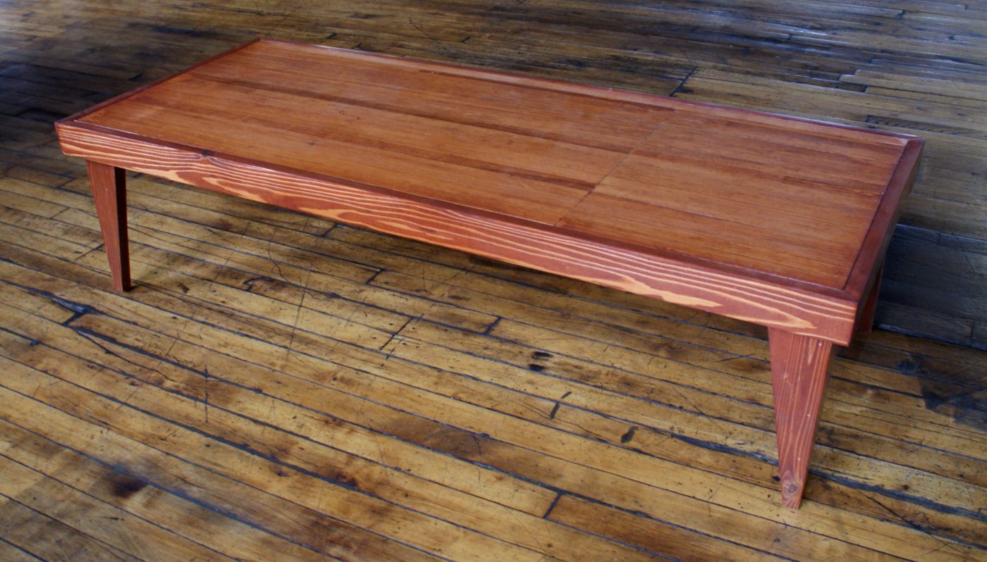 Custom Bowling Alley Lane Coffee Table