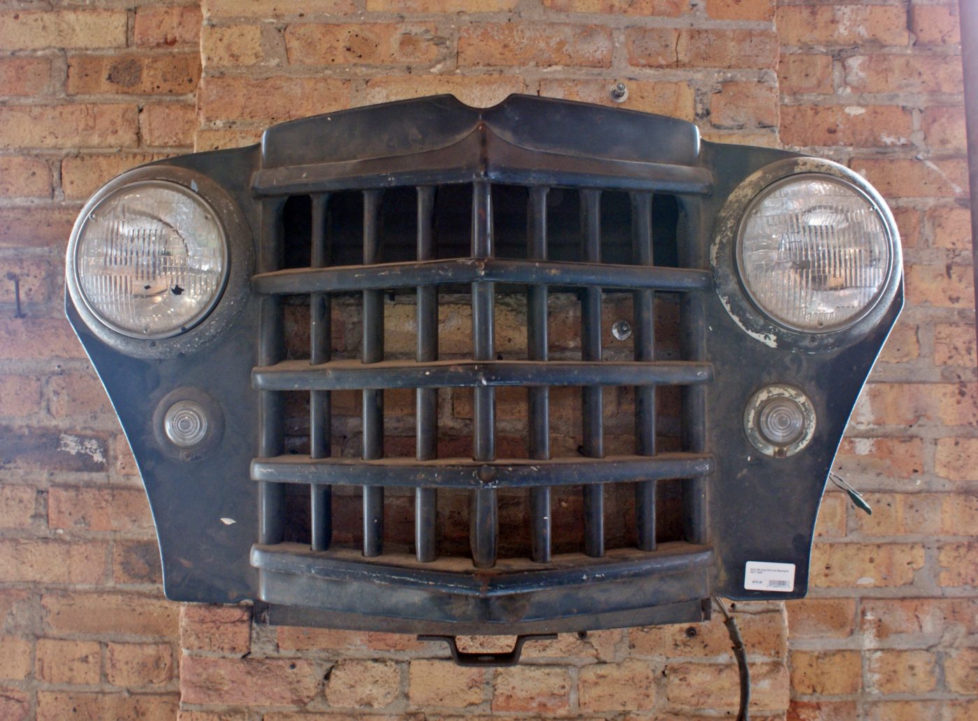 Early 50s Jeep Grill and Headlights