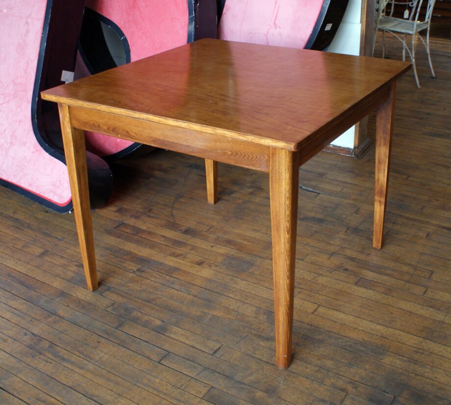 Antique Craftsman Square Dining Table