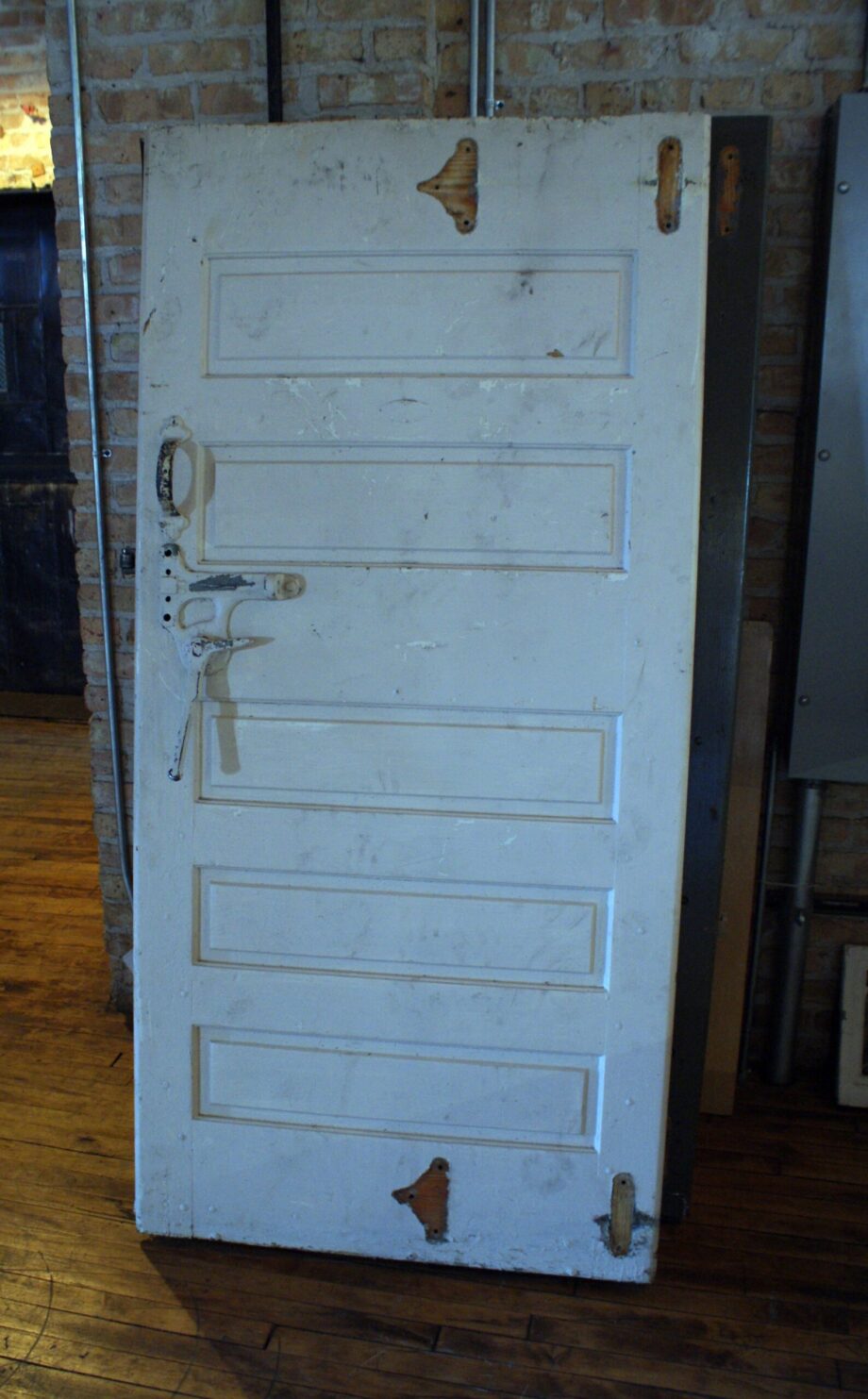 Antique Insulated Cooler Door