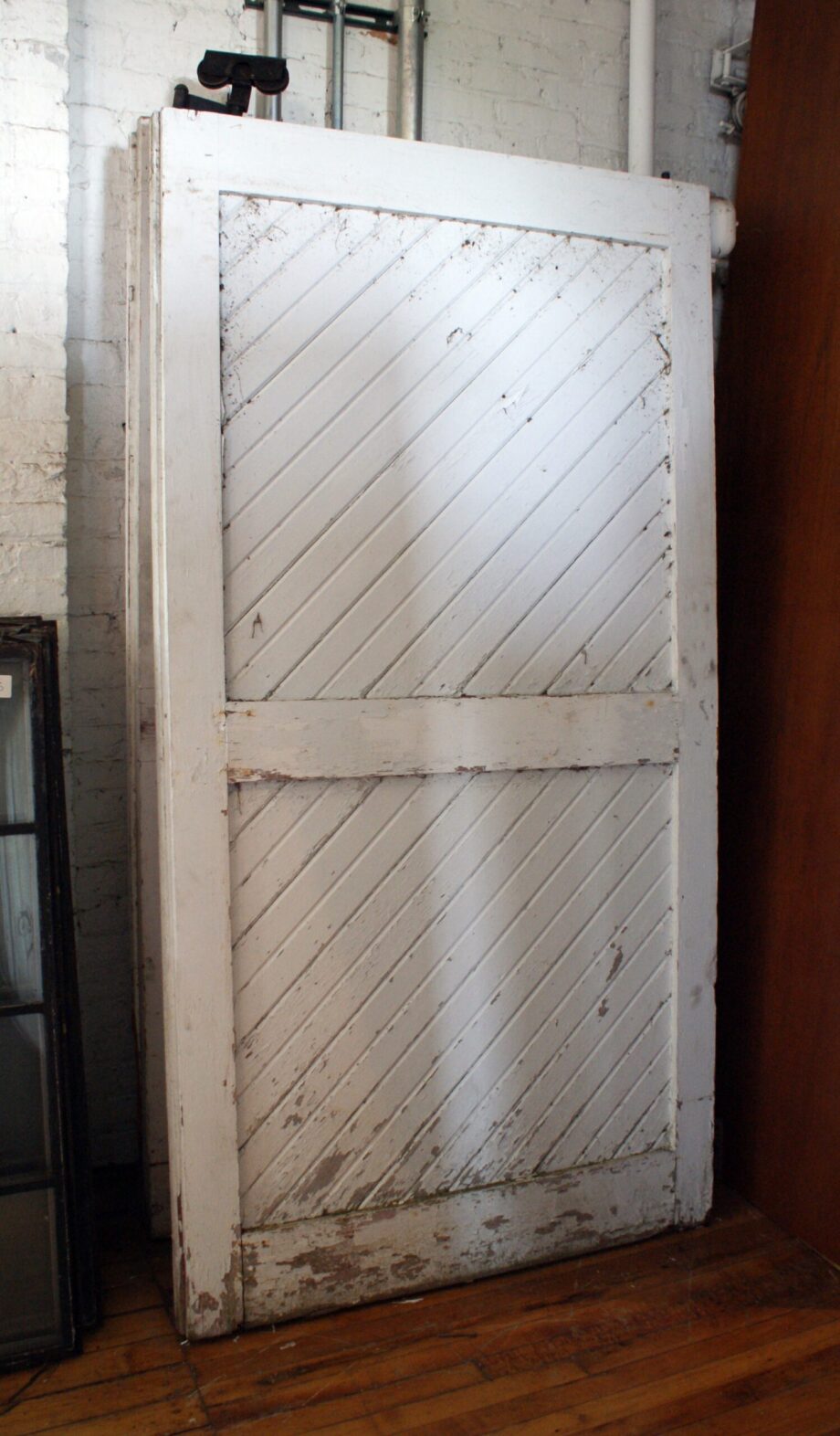 Antique White Garage Door