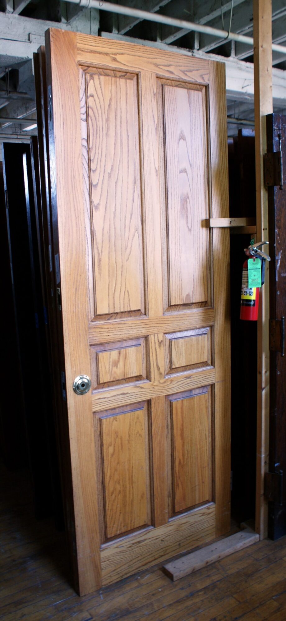 Large Solid Oak Conference Room Door