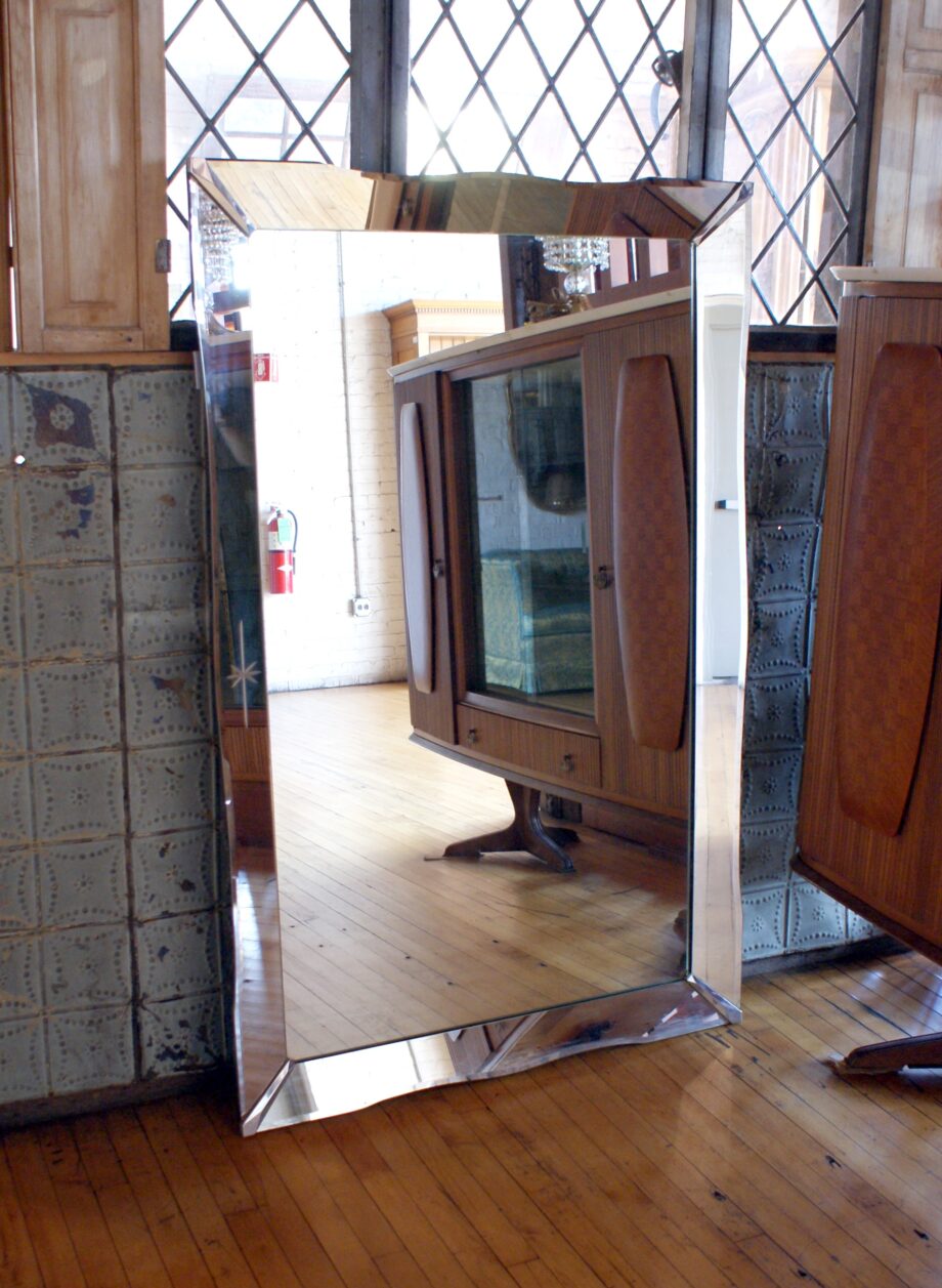 Large Vintage Venetian Mirror