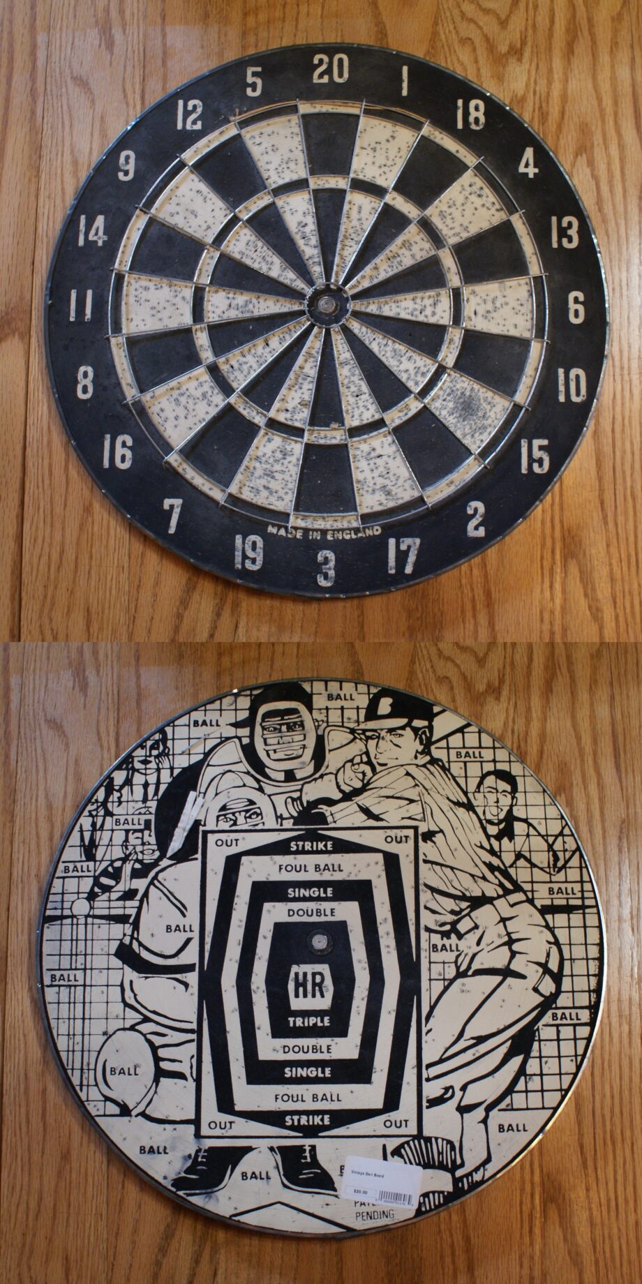 Vintage Dart Board