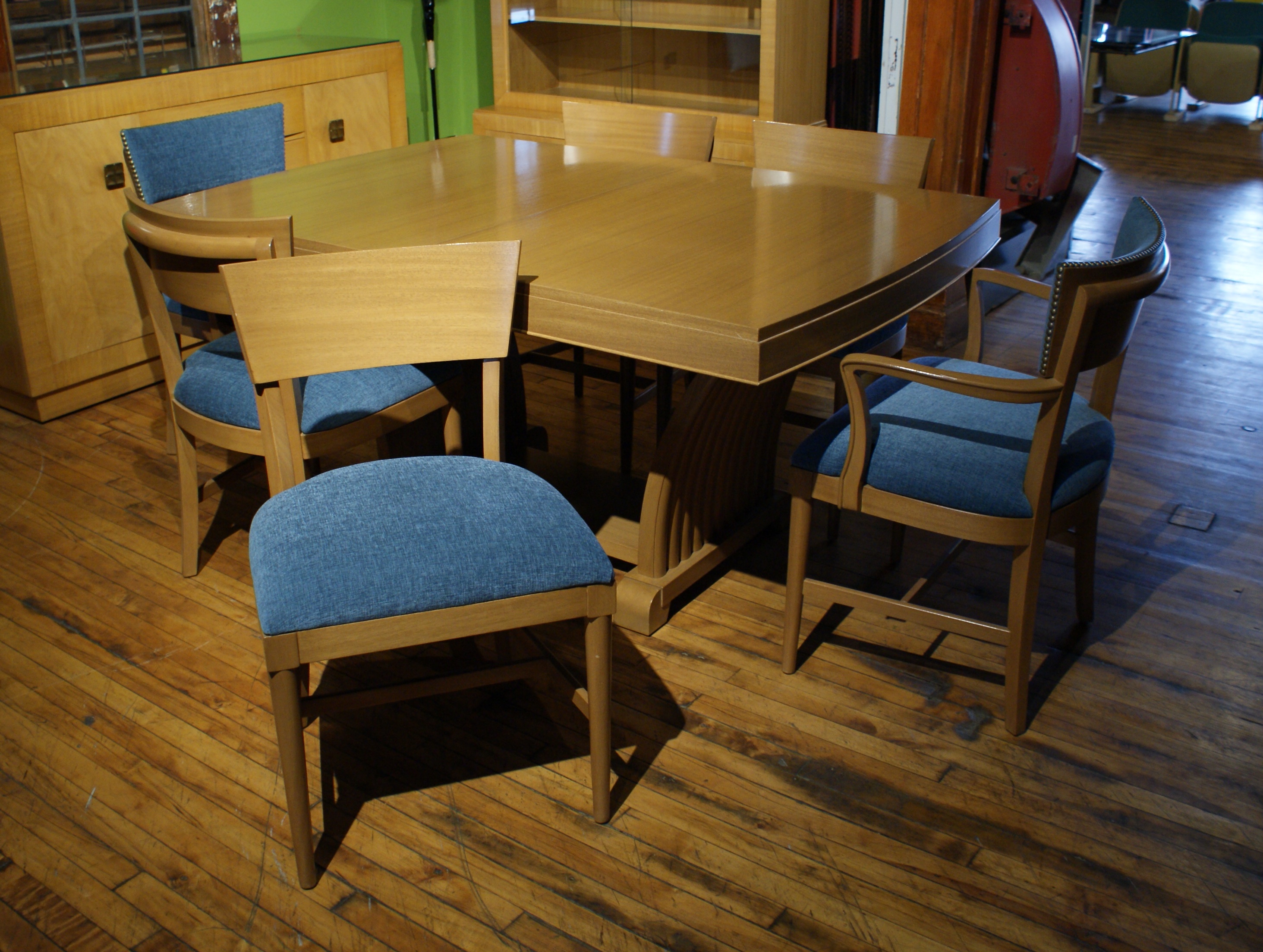 MCM Dining Table w 6 Chairs by Eliel Saarinen for R-Way – Salvage One