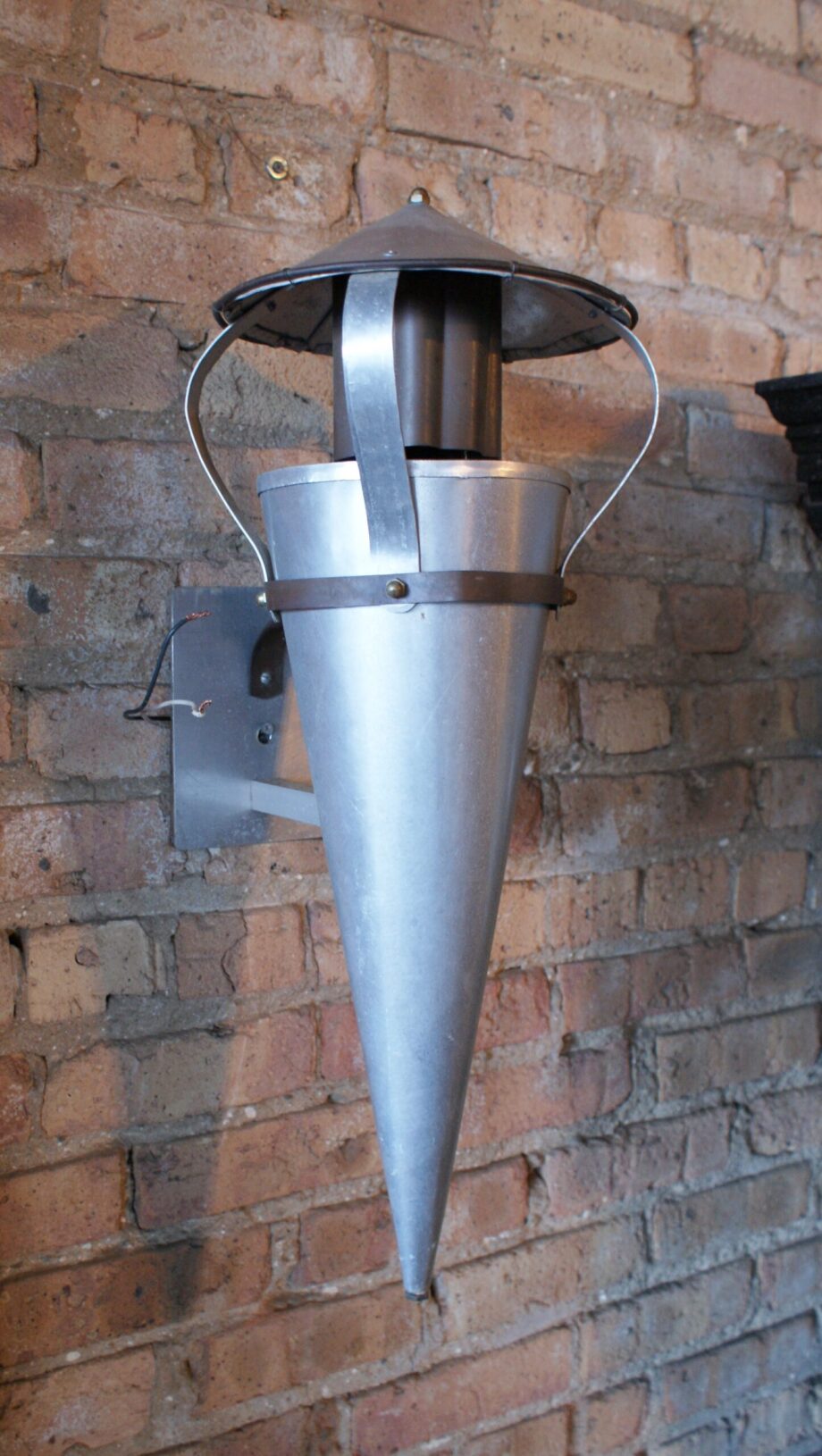 Custom Single Light Cone Sconce