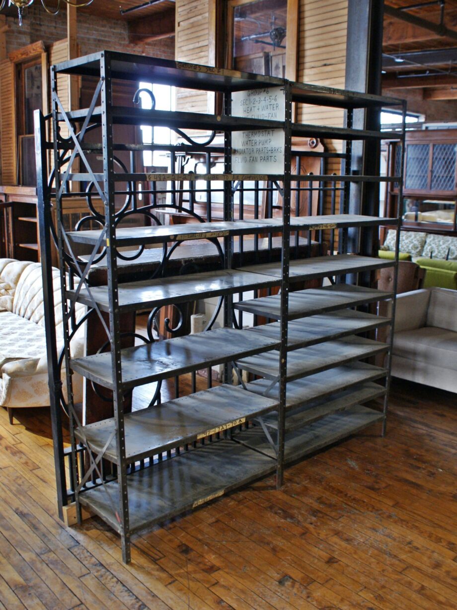 Industrial Metal Adjustable Shelf Unit