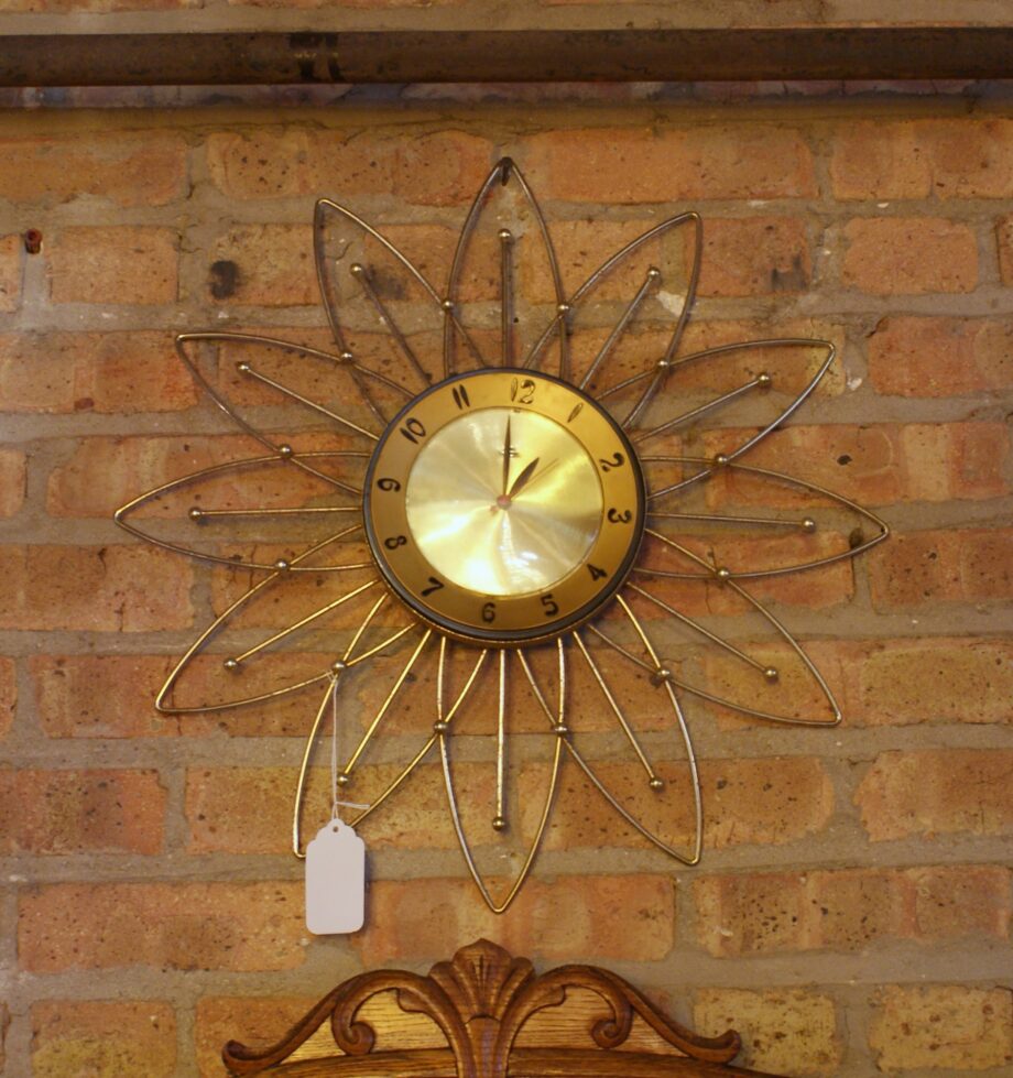 Lux Starburst Wall Clock