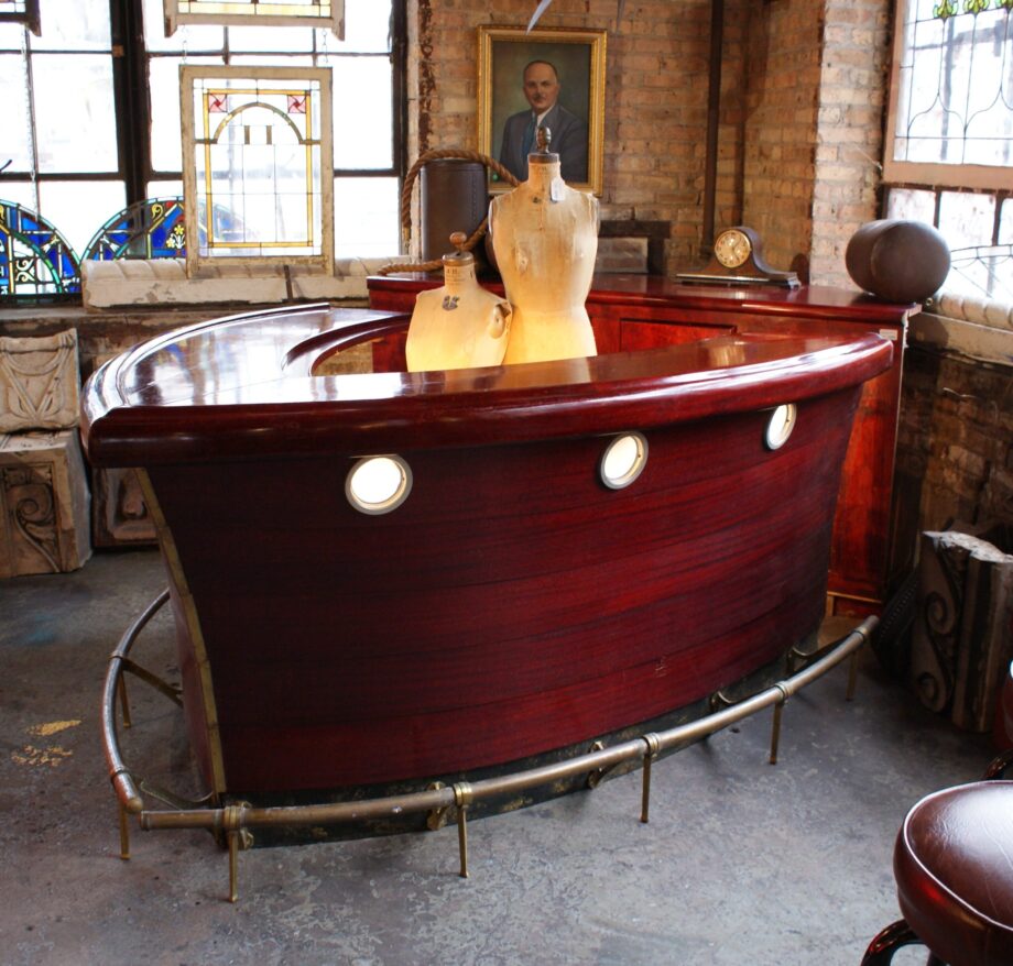 Custom Boat Bar w Lights and Extra Storage