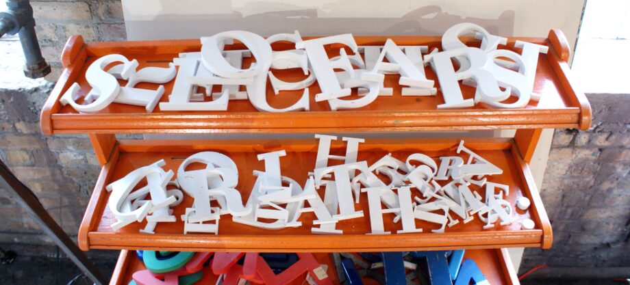 Cast Aluminum Letters