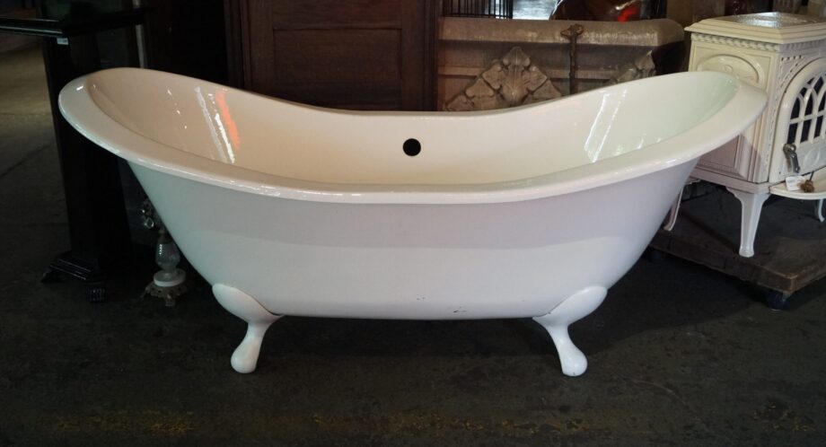 Double Sided Cast Iron Slipper Tub