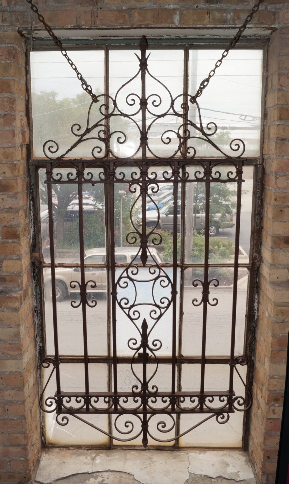 Scrolled Iron Window Guard