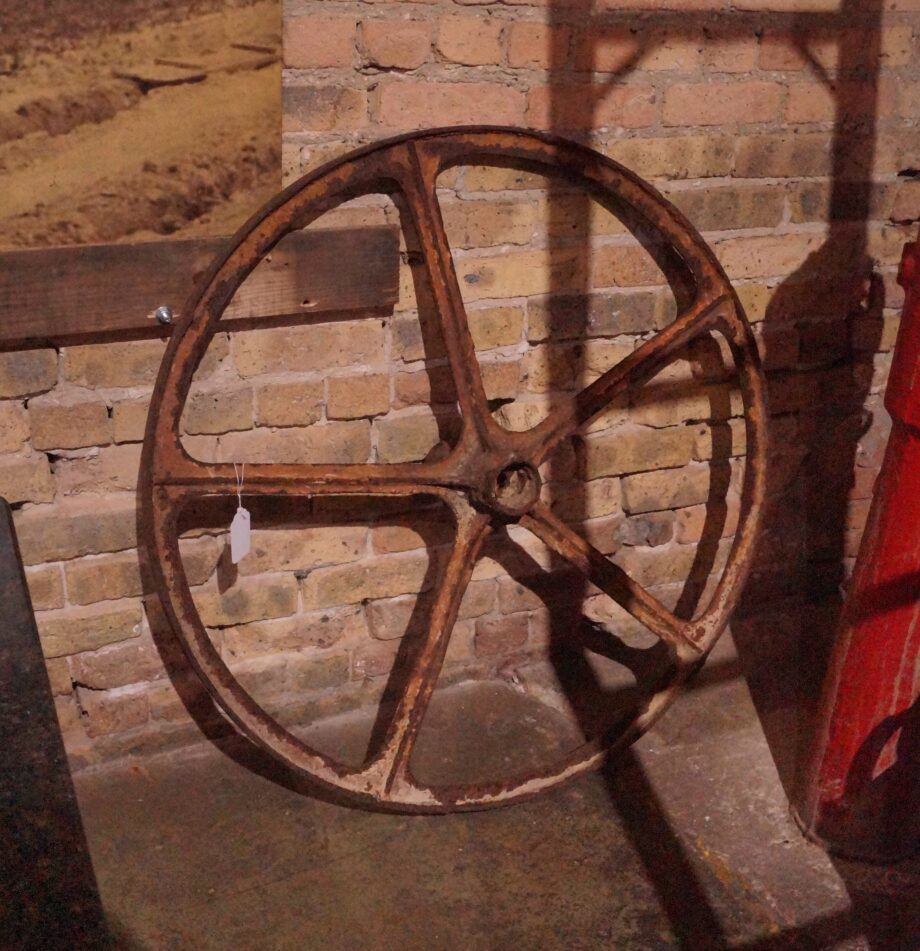 36in Antique Wagon Wheel