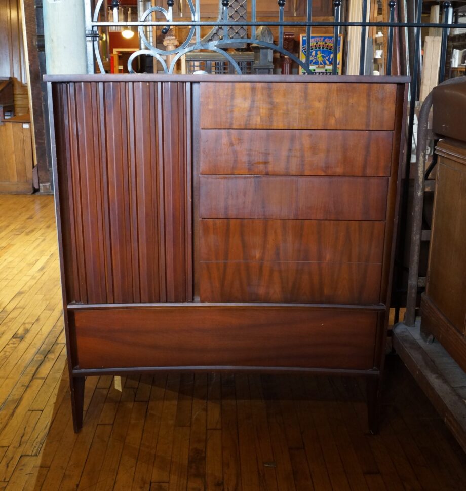 Strata Unaugusta Highboy Dresser w Curved Front