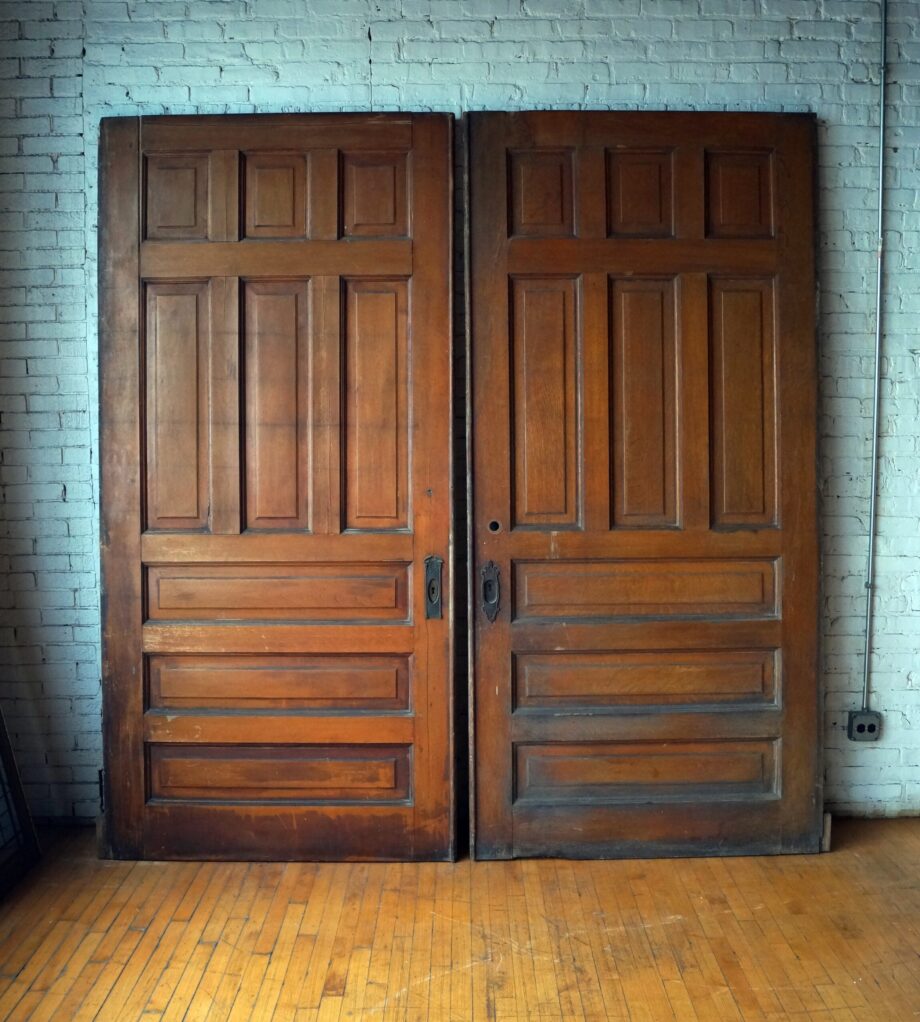 9 Panel Oversized Pocket Door