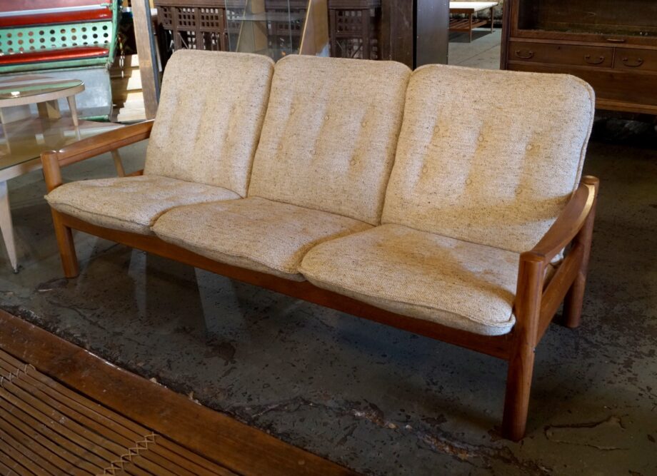 Domino Mobler Teak Frame Sofa