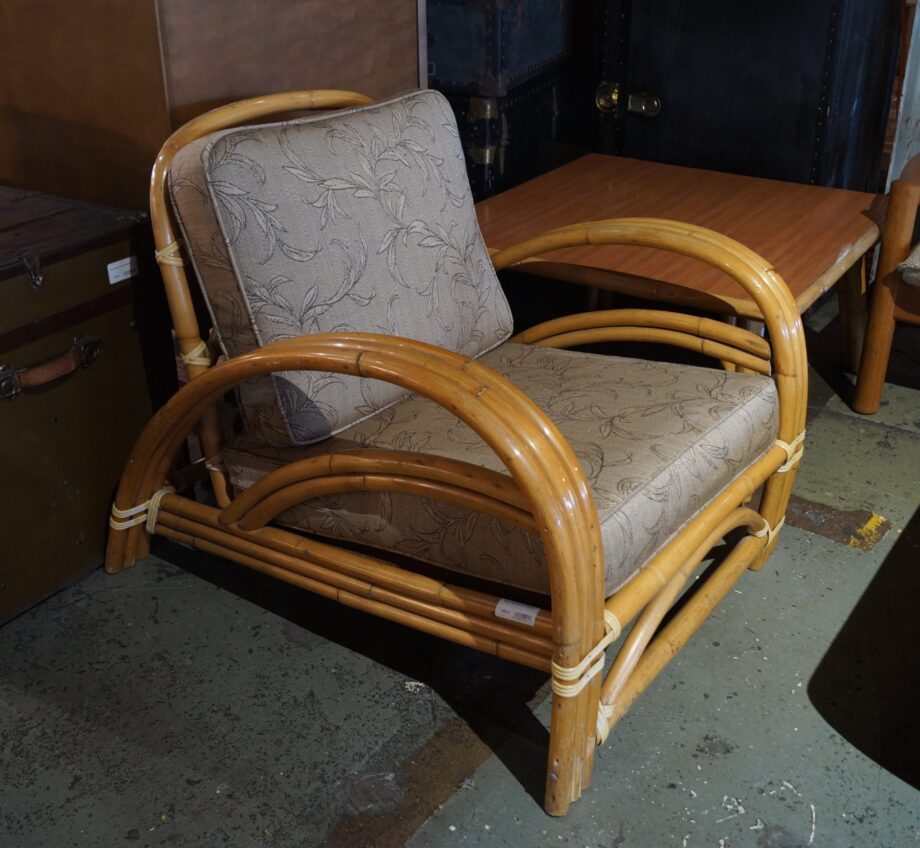 Vintage Rattan Armchair