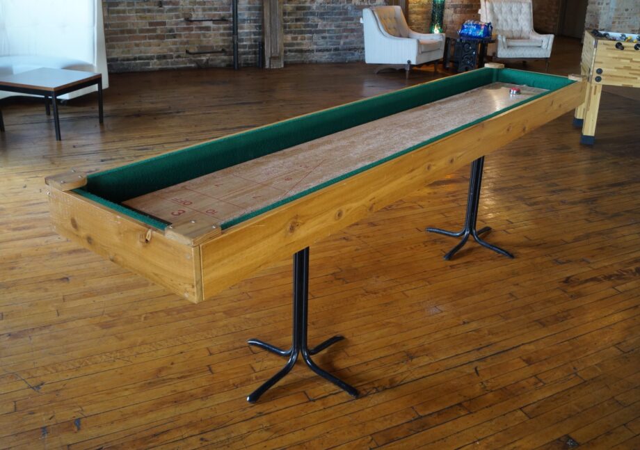 Custom Shuffleboard Table