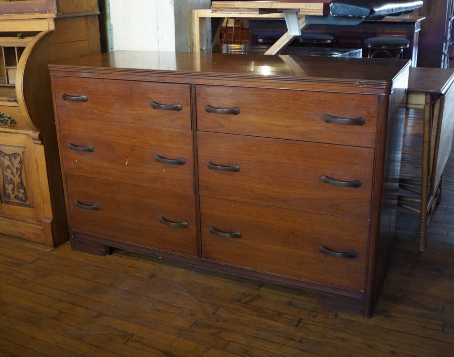 Deco 6 Drawer Lowboy Dresser