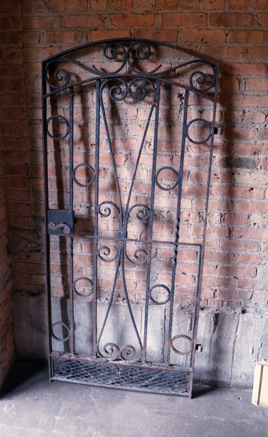 Arch Top Iron Door