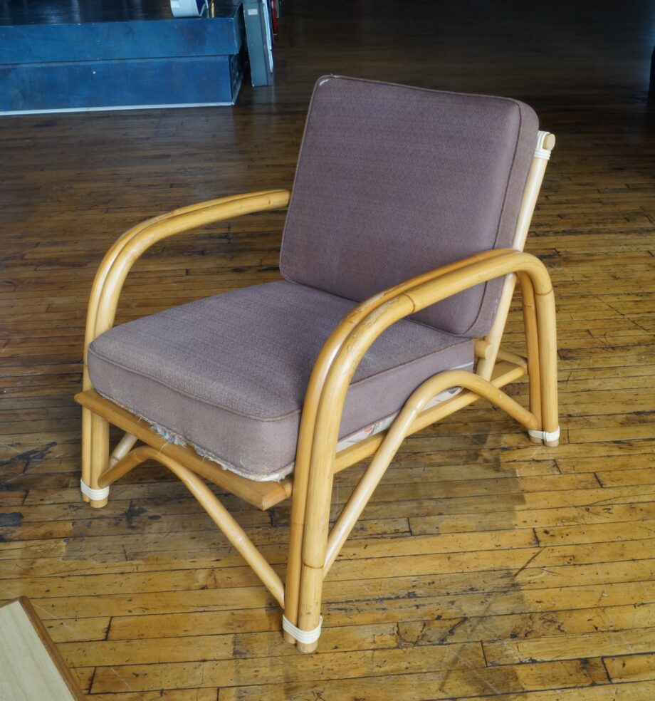 Vintage Rattan Armchair by Vogue