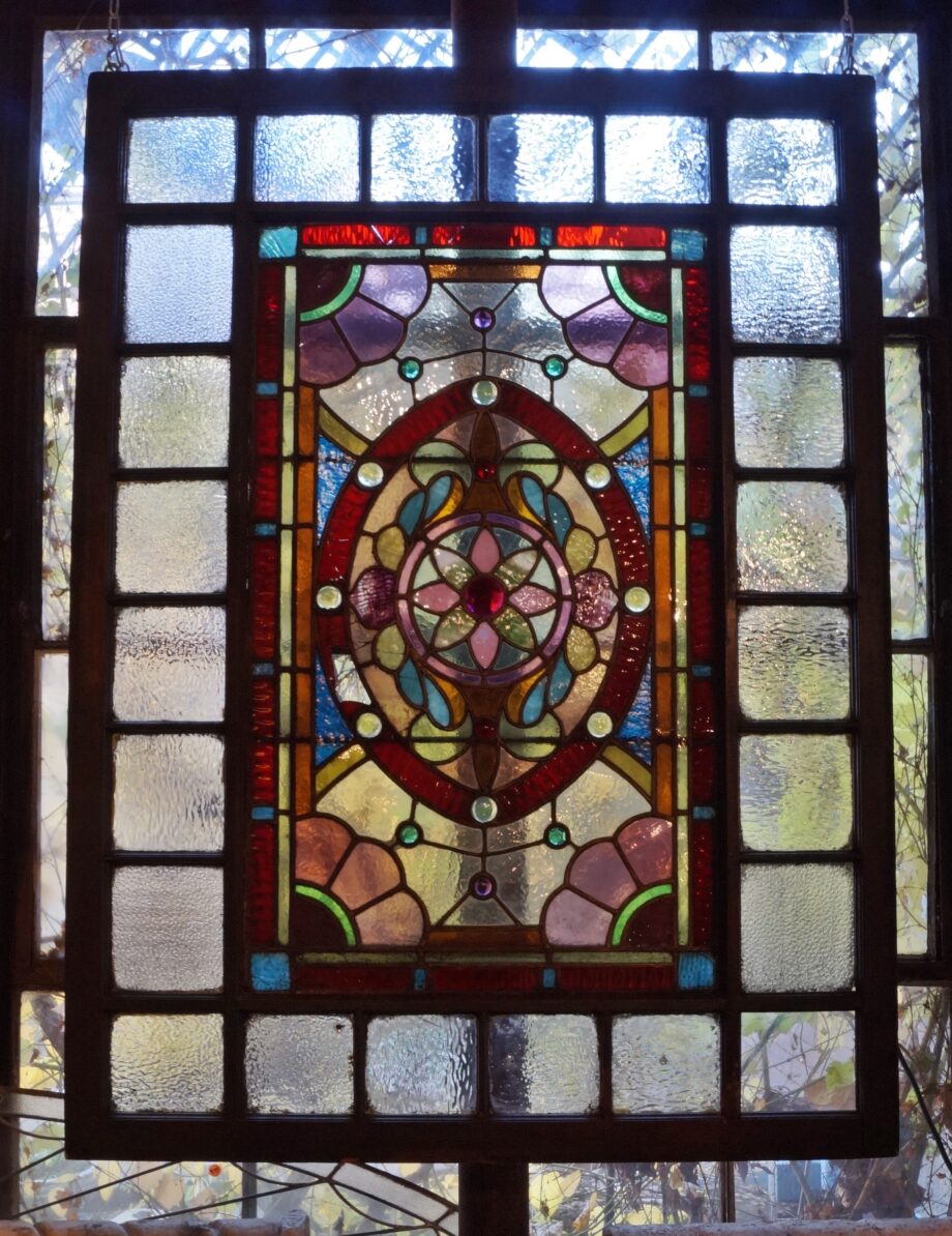 Victorian Stained Glass Skylight