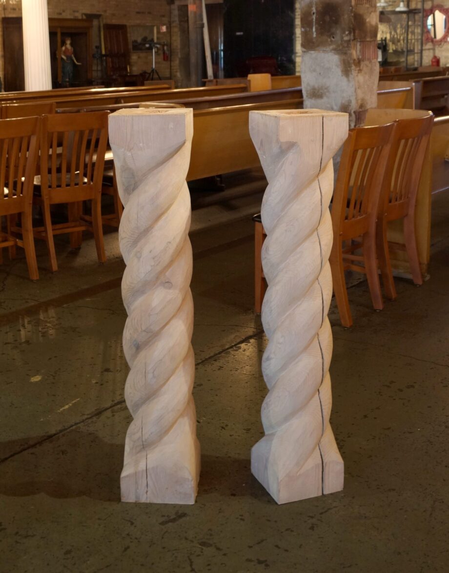 Unfinished Twist Column