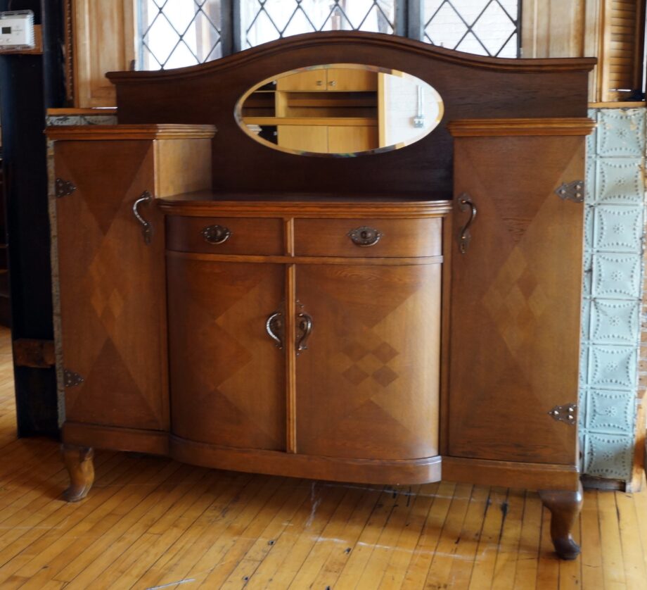 Antique Swedish Dresser w Mirror